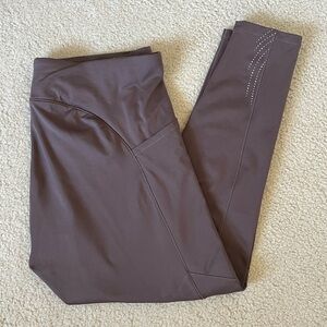 Calia Women’s Warm Collection High Rise Mauve Leggings w/Pockets Sz XXL. EUC